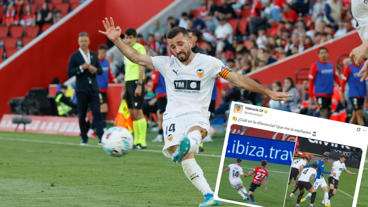 El Valencia pide explicaciones por un penalti no pitado a Gayá: “¿Cuál es la diferencia?”
