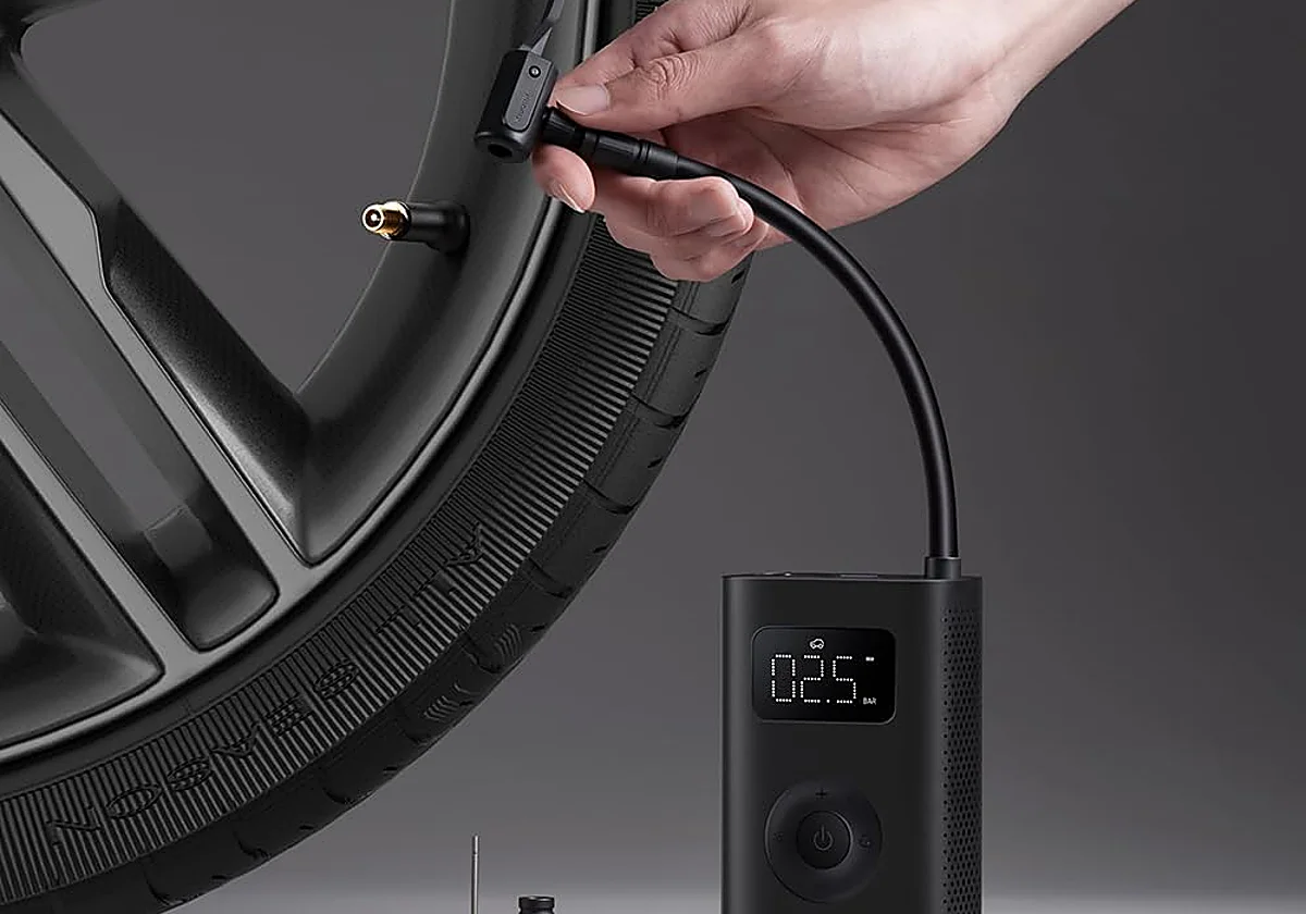 Este inflador de Xiaomi es tan compacto y ligero que podrás llevarlo siempre contigo