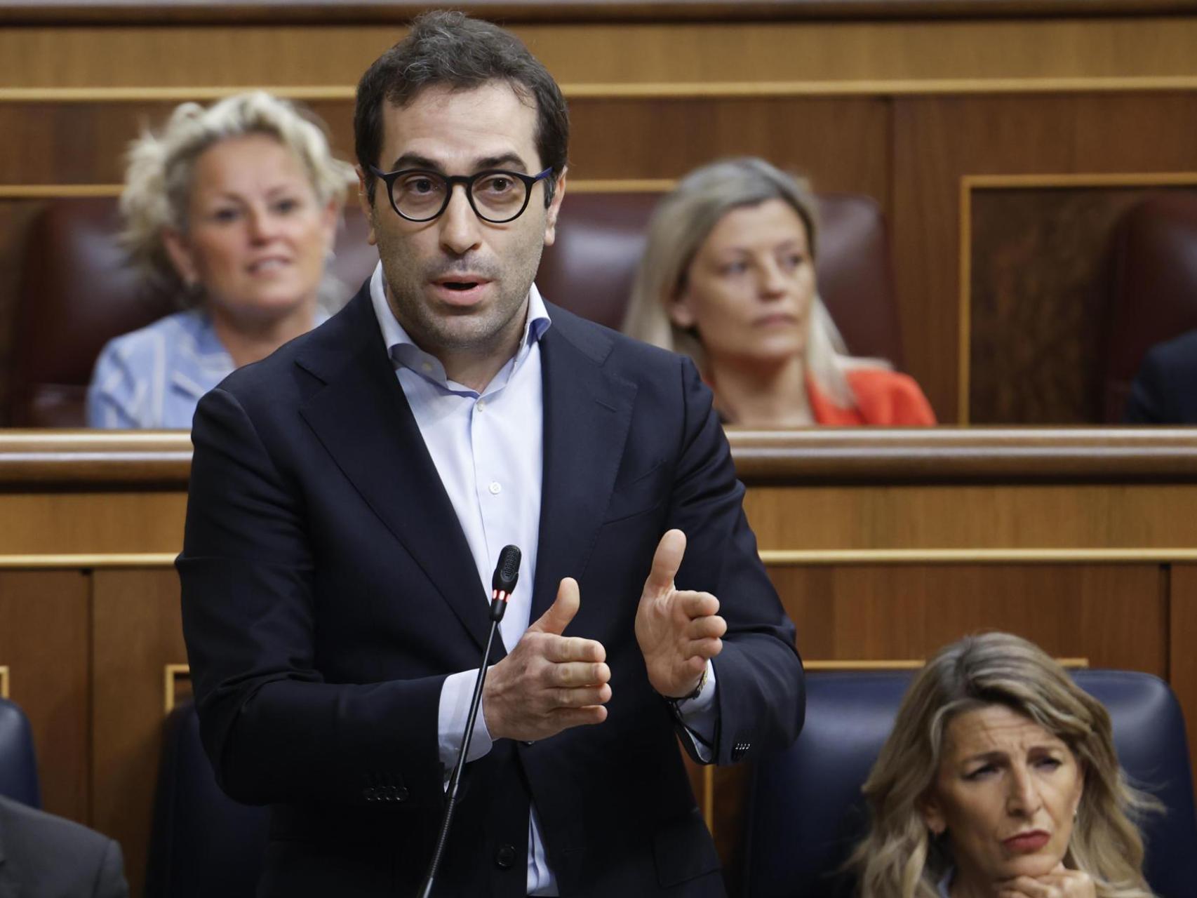 El PP da la 'bienvenida' a Carlos Cuerpo como vicepresidente: "No puede decirse moderado y sentarse junto a Óscar Puente"