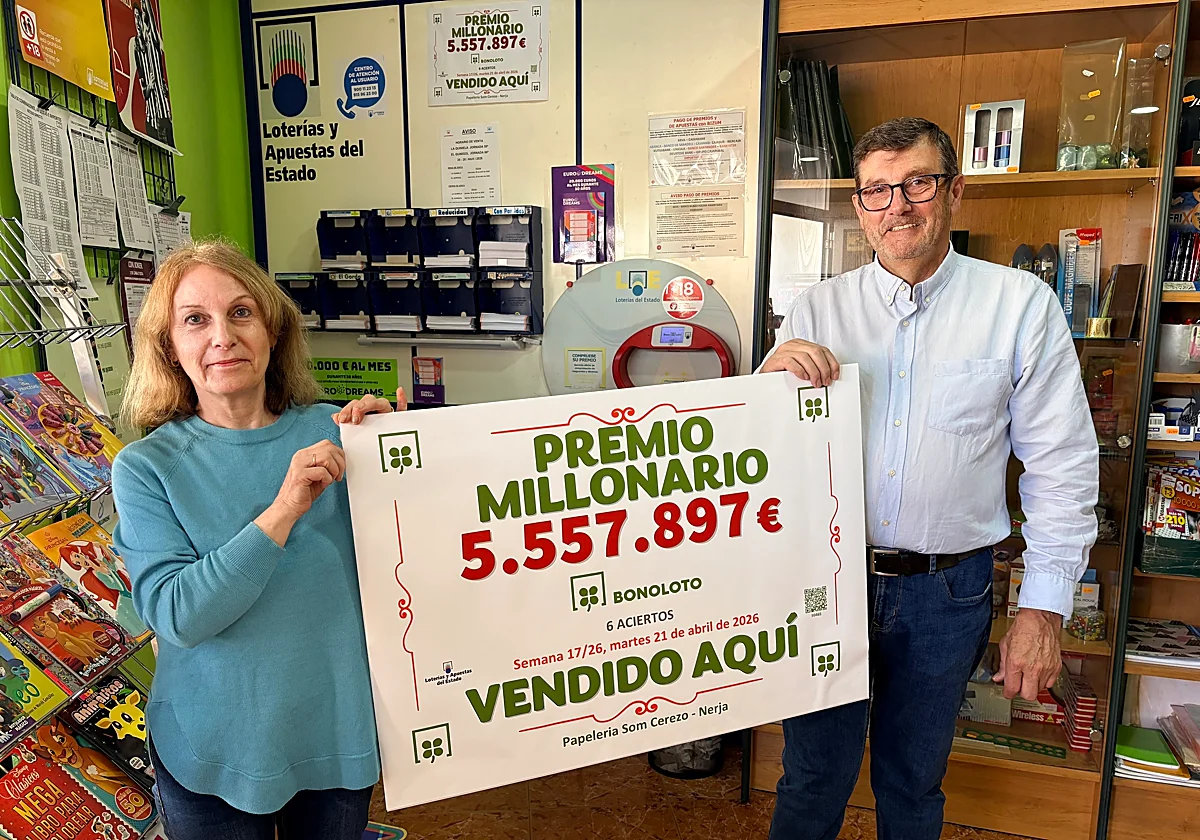 Se busca afortunado en Nerja: la Bonoloto deja 5,5 millones de euros