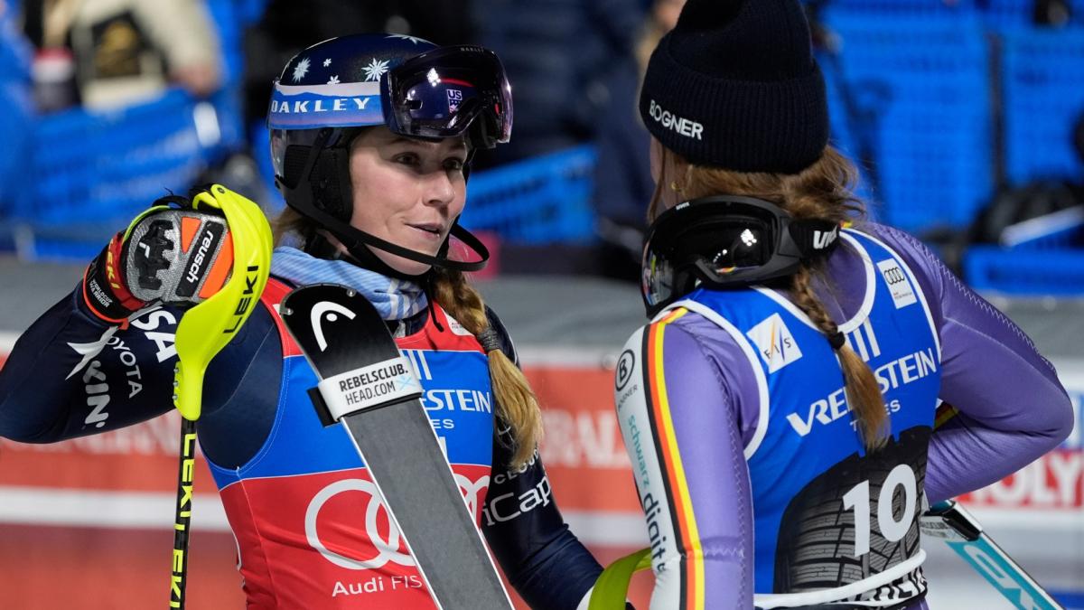 Mikaela Shiffrin vuelve a arrasar y mantiene el pleno en Courchevel