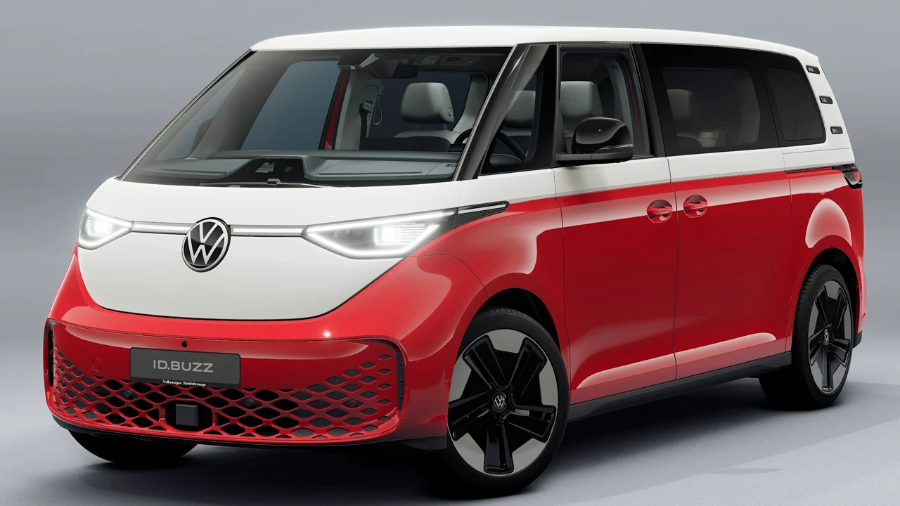 El Volkswagen ID. Buzz 2027 no cambia por fuera, pero esconde mejoras clave y una versión de 340 CV