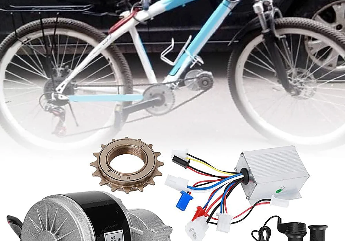 Convierte tu bicicleta convencional en eléctrica con este práctico kit de conversión