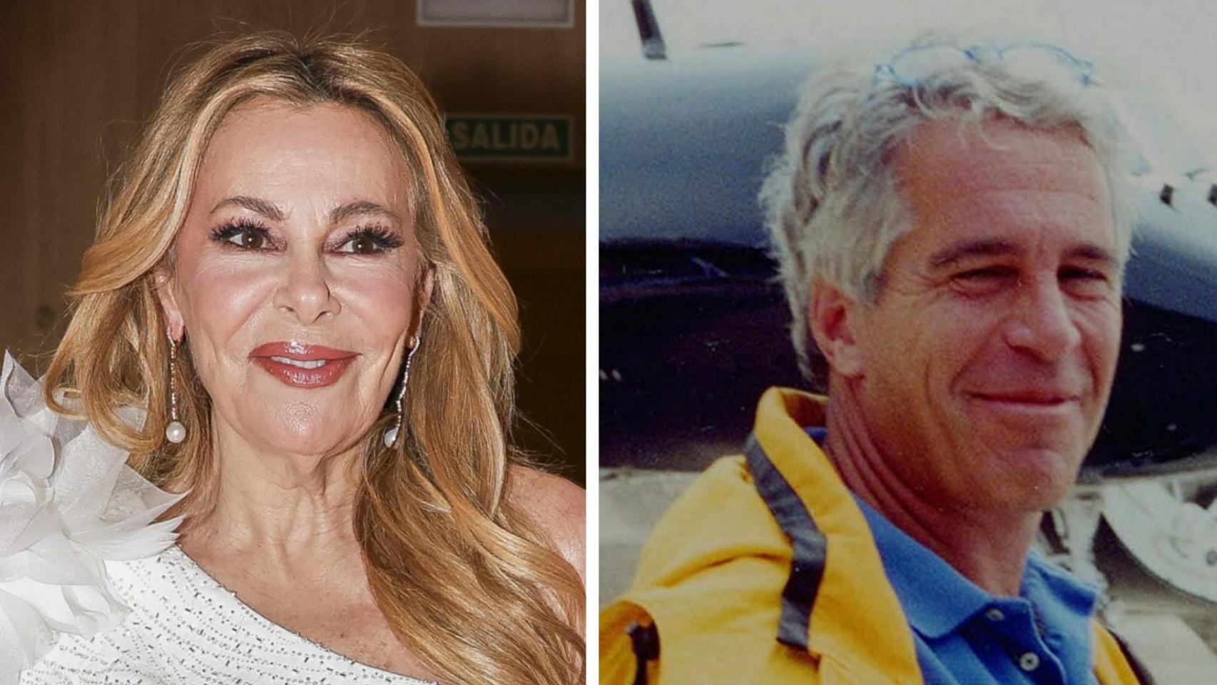 El día que Ana Obregón dio el contacto de Jeffrey Epstein en un hospital de Nueva York en el que ingresó de urgencia