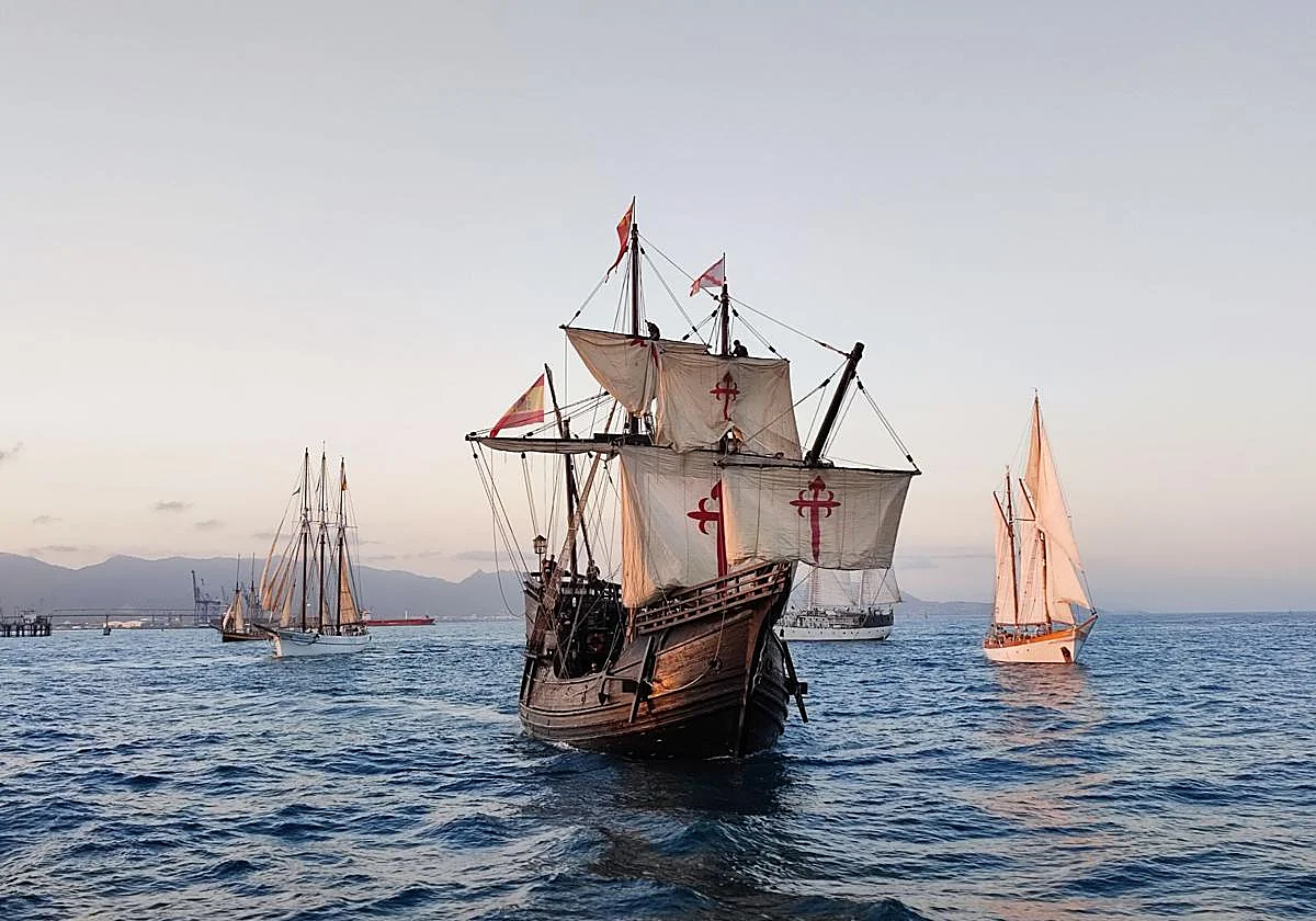 The Nao Victoria visits Fuengirola