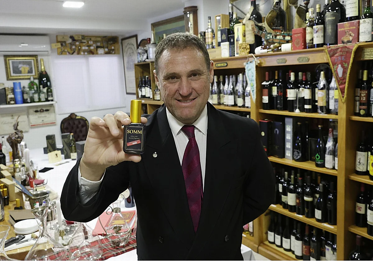 El sumiller de Málaga que convierte el vino en perfume