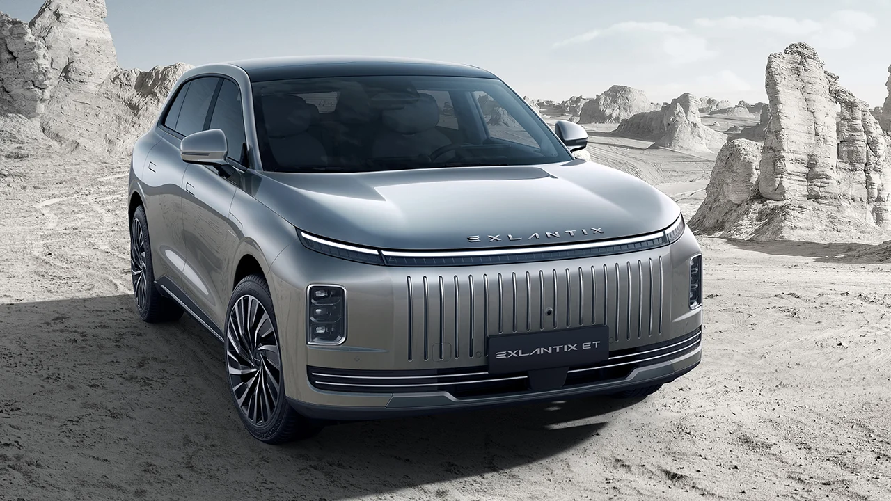 Exlantix, la marca hermana de Jaecoo y Omoda, entra en territorio Mercedes con el SUV ET