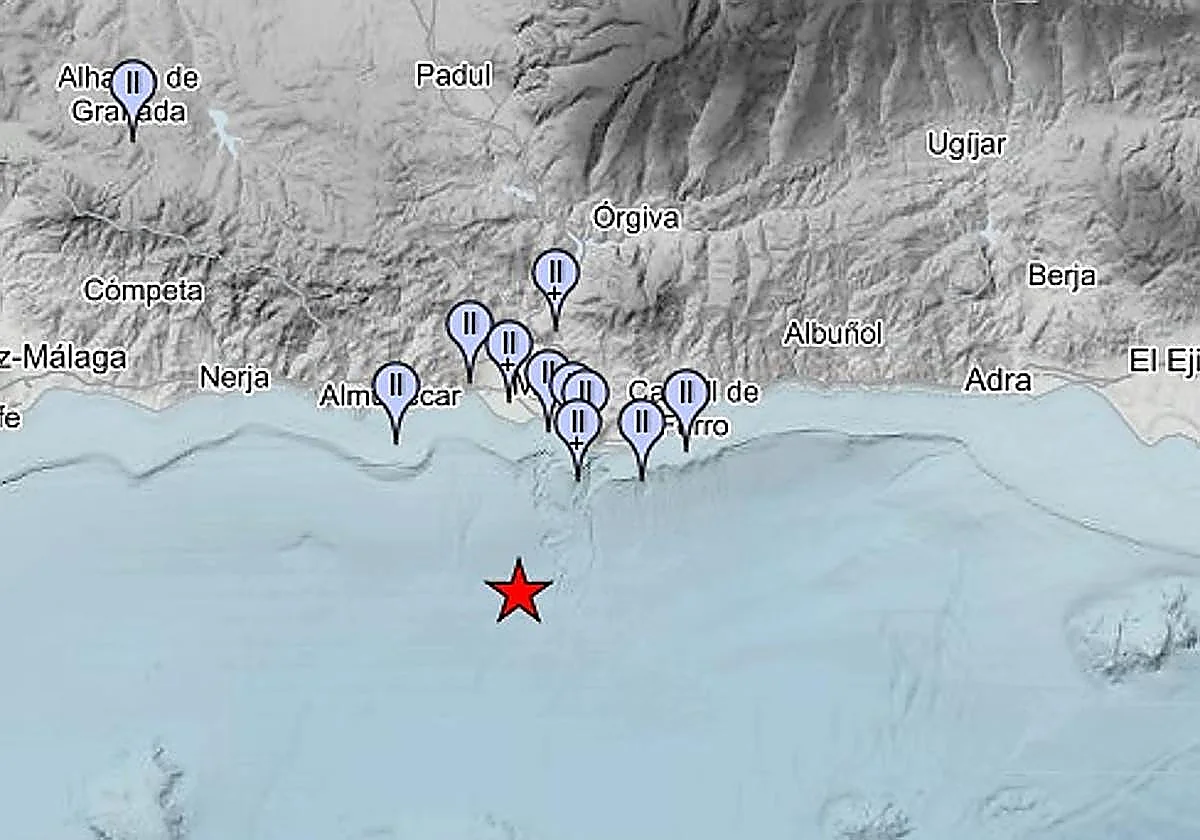 Two earthquakes felt in Granada and Malaga provinces