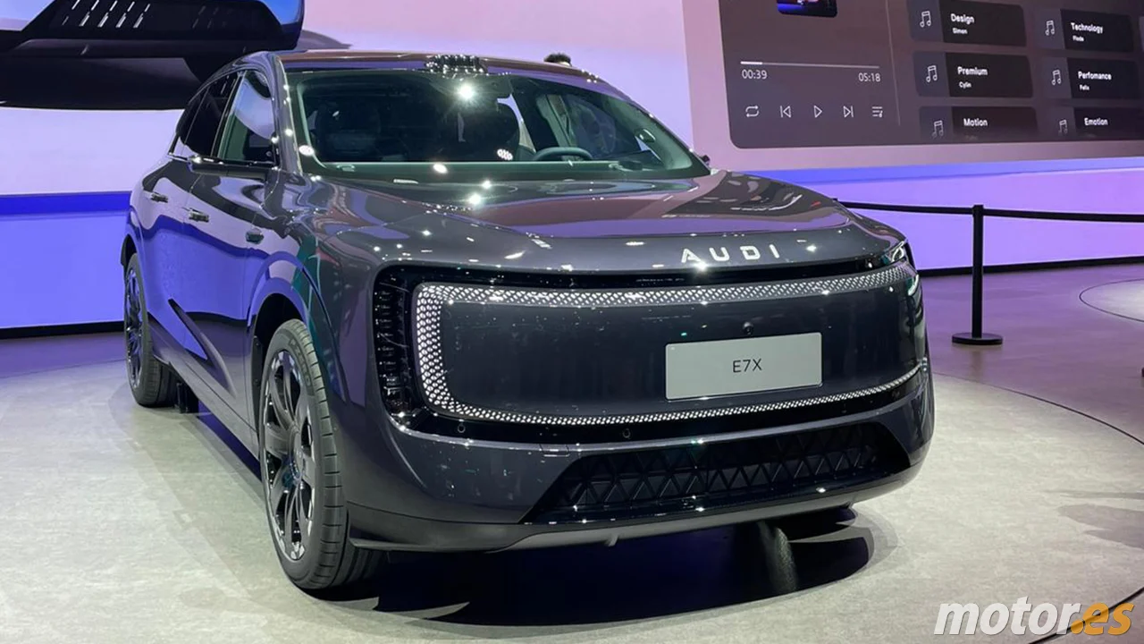 El AUDI E7X nace solo para China con 750 km de autonomía, Mercedes y BMW "rezan" para que no llegue a Europa