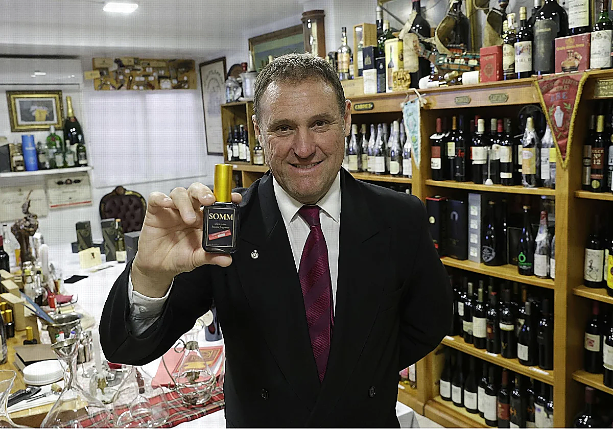 Malaga sommelier turns wine into perfume