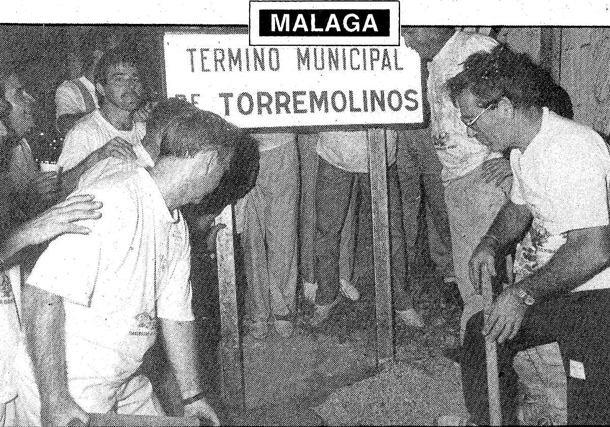 El día que Torremolinos volvió a ser pueblo al grito de «somos catetos»