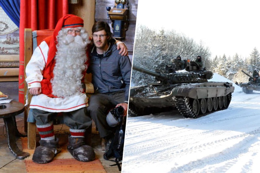 Miles de turistas han viajado esta navidad a la casa de Santa Claus. La sorpresa ha sido mayúscula: está plagada de tanques y drones