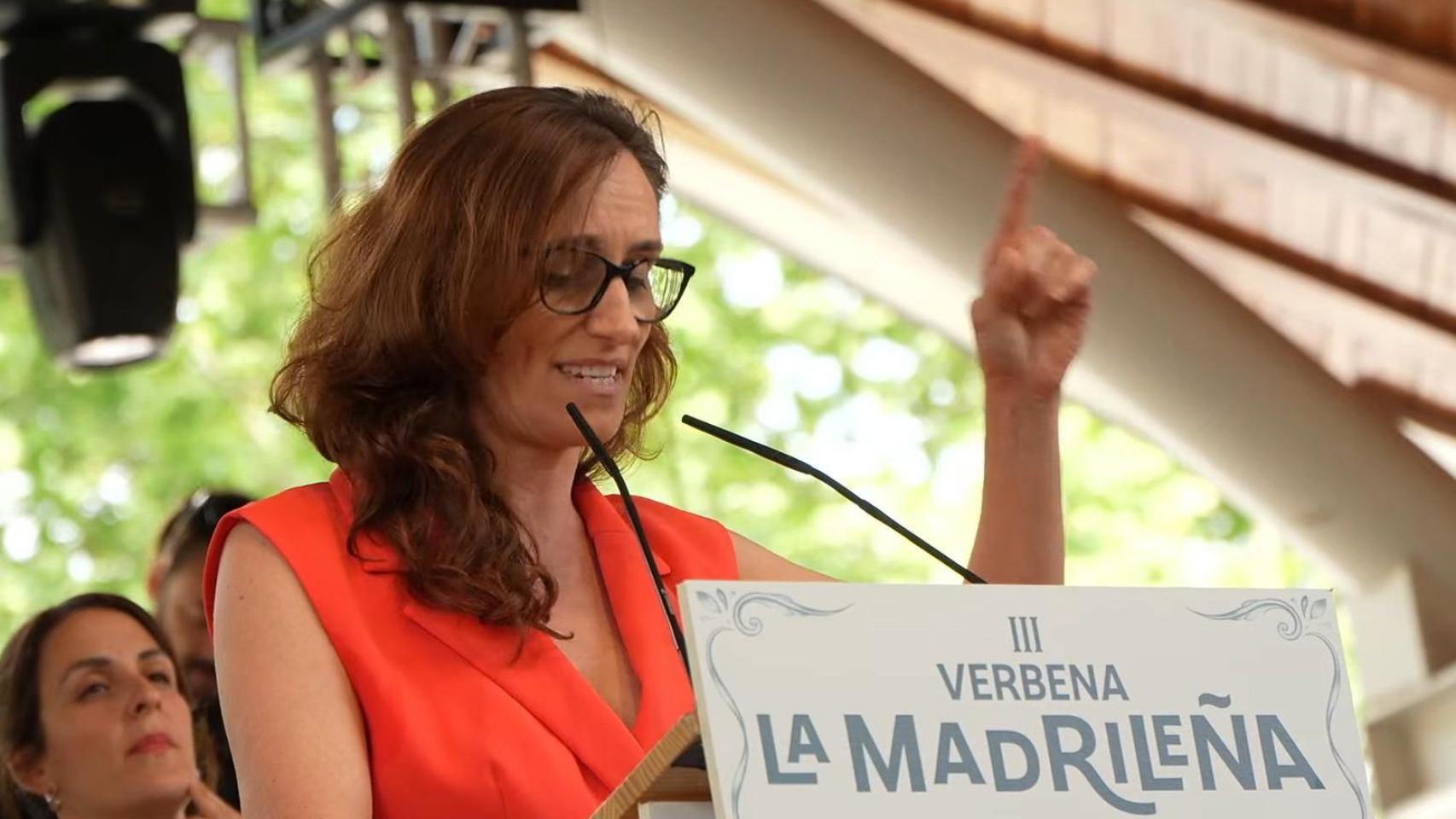 Mónica García volverá a Madrid en 2027 para disputar la Presidencia a Ayuso: "Quiero que se vayan ella y sus políticas"