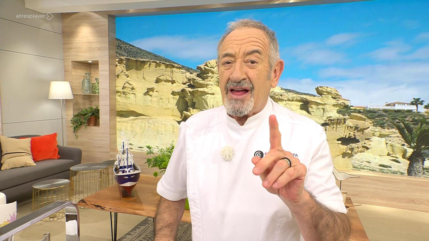 Karlos Arguiñano, chef: "Para hacer el mejor arroz al horno no cambies de cazuela, fríe las alcachofas y añade el arroz"