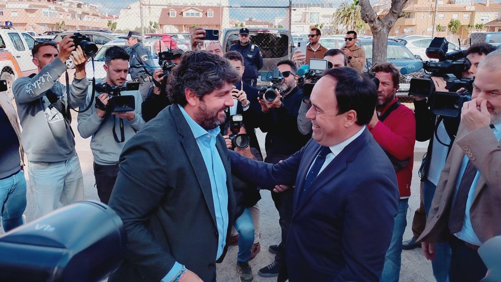 Miras y Llorca piden "unidad" para generar "un clamor social" en defensa del trasvase: "Una espada de Damocles se cierne"