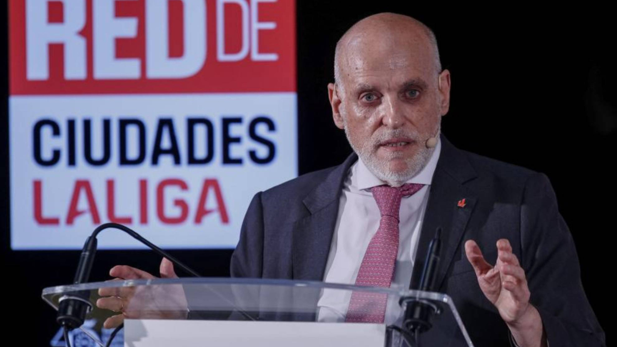 Tebas: "La sanción a Andrada tendría que ser de varios meses, no solo de 12 partidos"