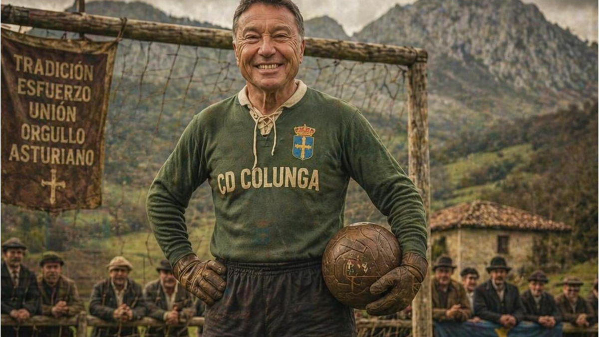 El Colunga jugará con un portero de ¡70 años!