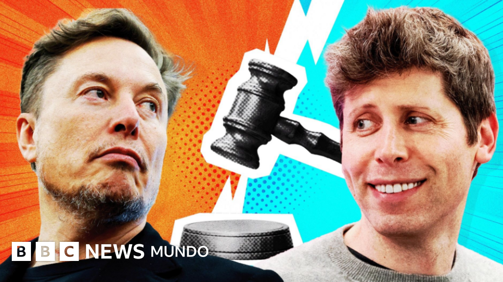 "Traición, engaño y ambición desenfrenada": por qué Elon Musk y Sam Altman pasaron de ser amigos a enfrentarse en los tribunales por el control de ChatGPT