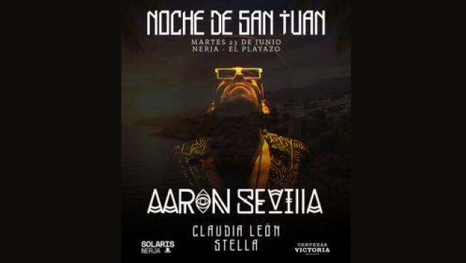 Noche de San Juan en el concierto de Aaron Sevilla en Solaris Nerja por solo 2,82€