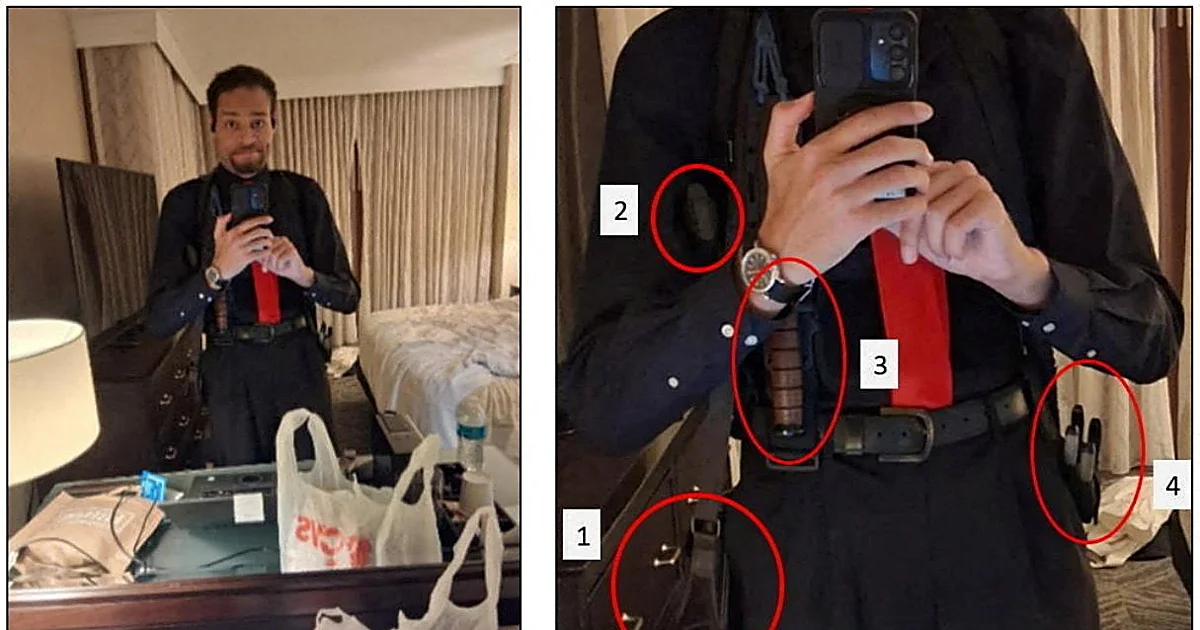 El hombre que intentó asesinar a Trump se hizo antes un selfi armado hasta los dientes