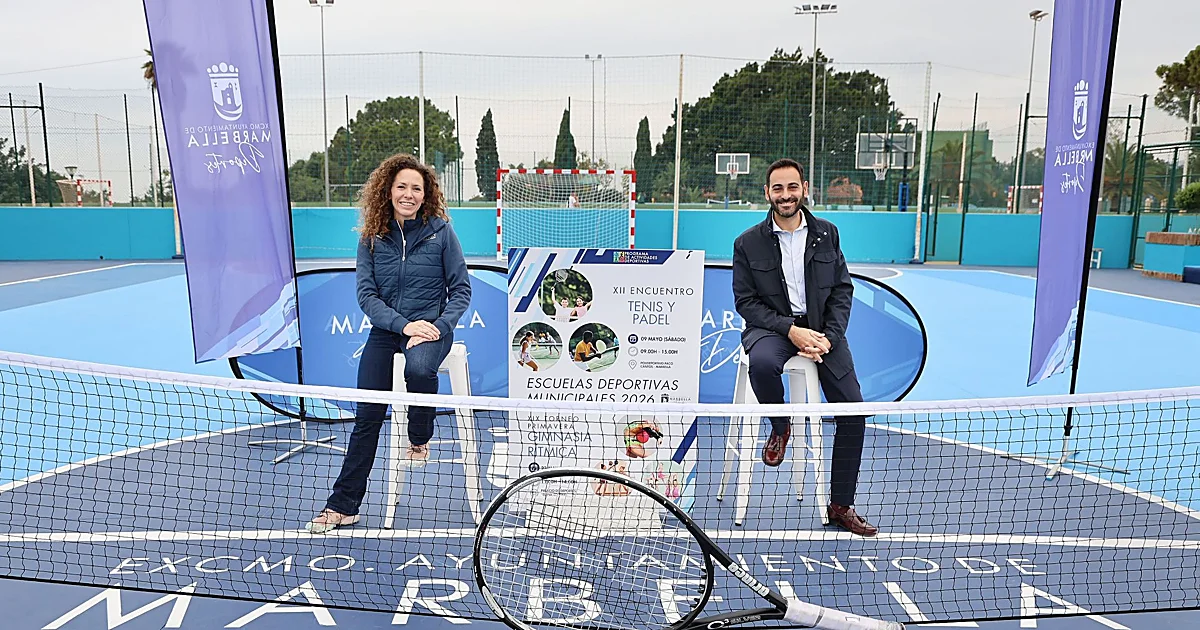 Cerca de 600 jóvenes participarán en torneos de tenis, pádel y gimnasia rítmica las Escuelas Deportivas de Marbella