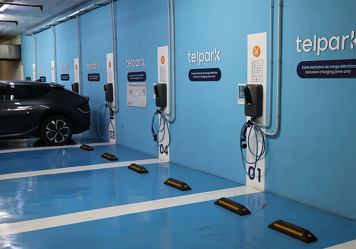 Marbella and Telpark promote electric mobility with free charging campaign in three car parks
