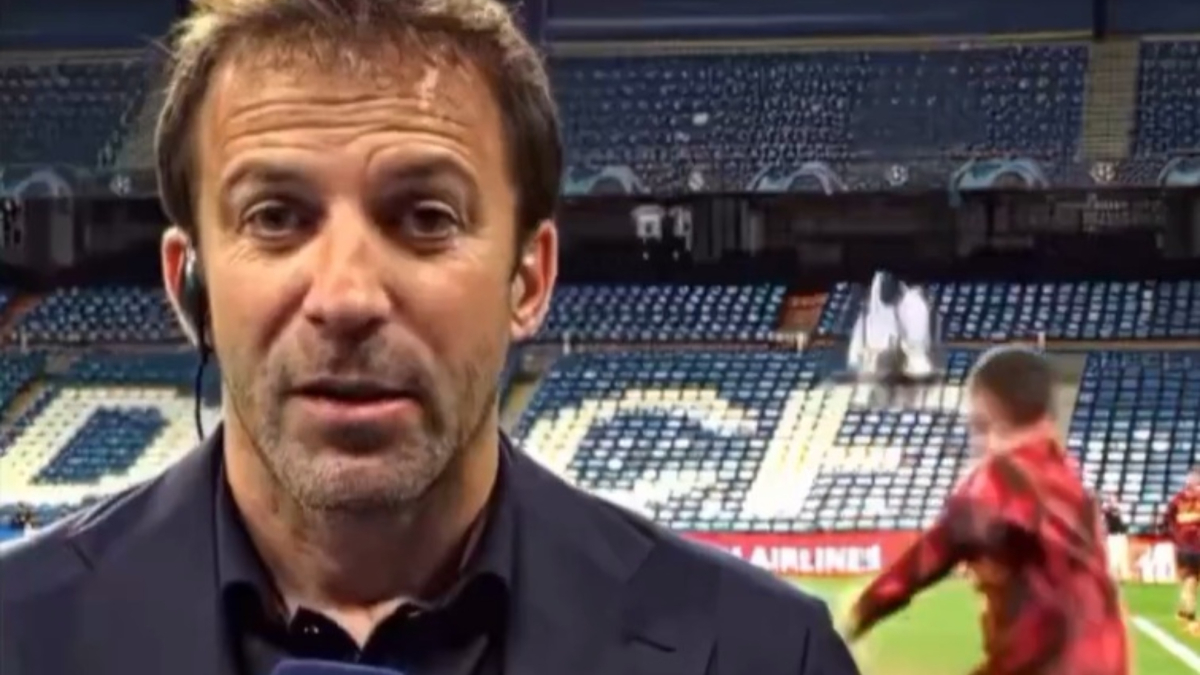 Del Piero, alucinado con el Metropolitano: "El suelo temblaba"