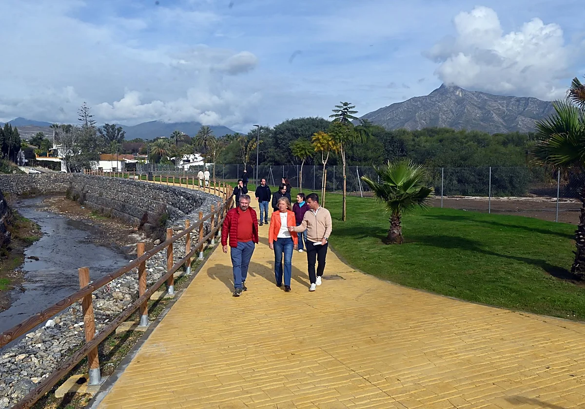 Marbella completes cleaning and refurbishment of stream linking Nueva Andalucía and Puerto Banús