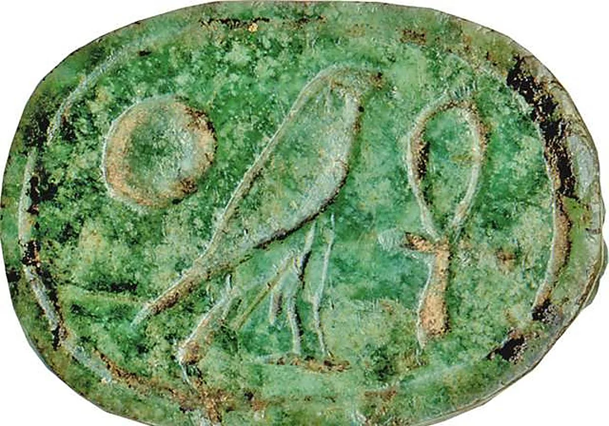 From the banks of the Nile to the Spanish plateau: The 2,600-year journey of the Psamtek scarab