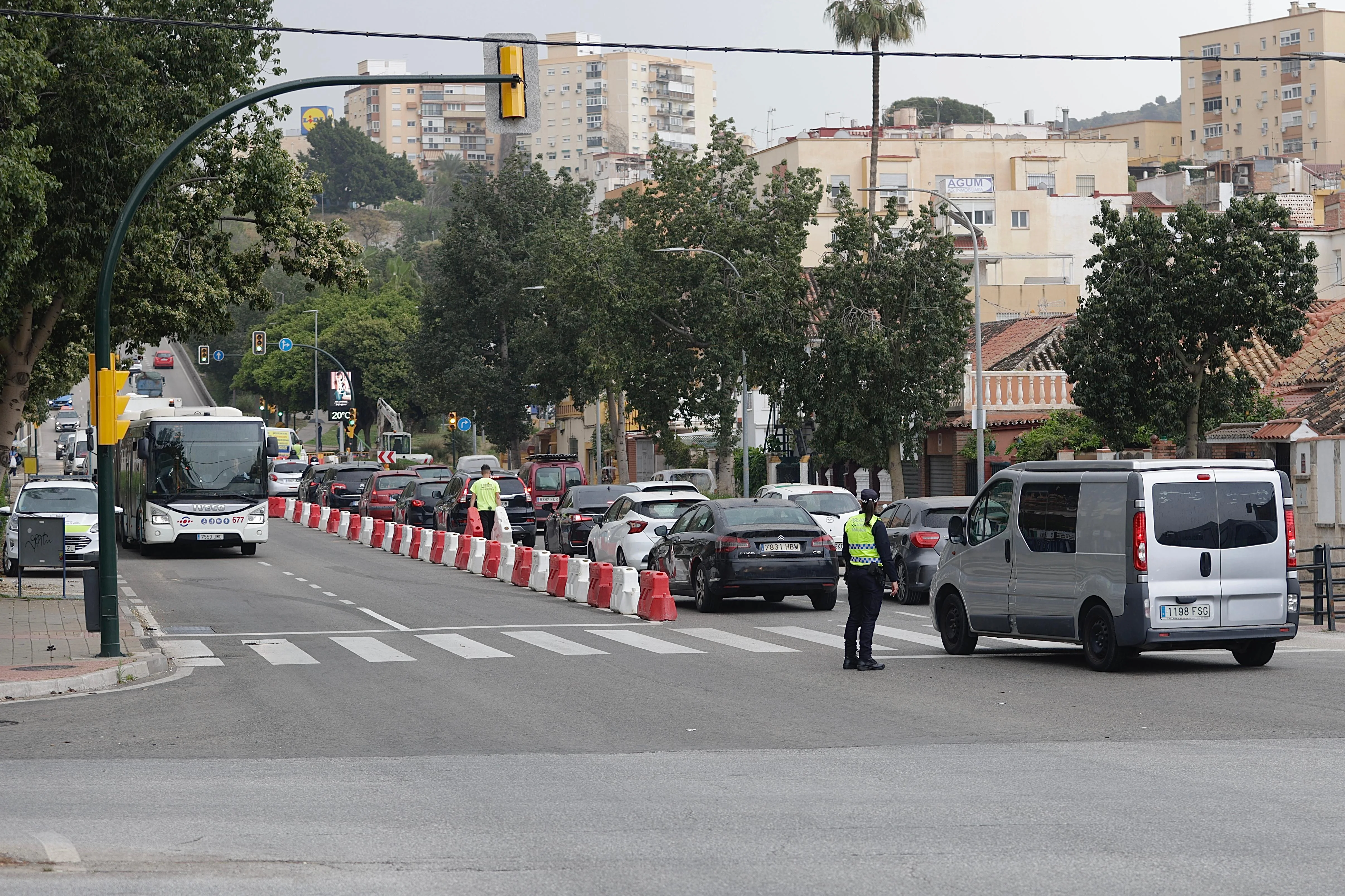 Cortes de tráfico en Málaga capital durante este puente de mayo