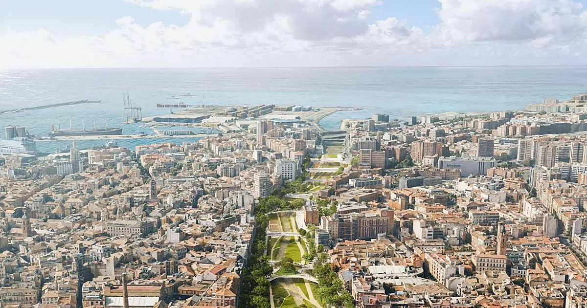 Paso definitivo para el futuro Guadalmedina: Málaga se lanza a por las obras de los 'puentes-plaza'