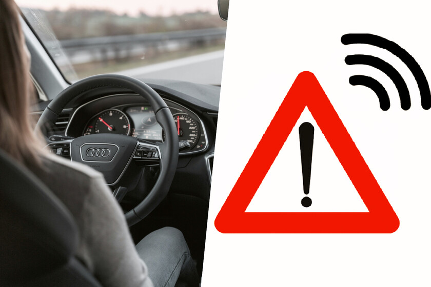 La señal V-27 te avisa donde no avisa nadie. O, al menos, donde no avisa la baliza V-16 de la DGT