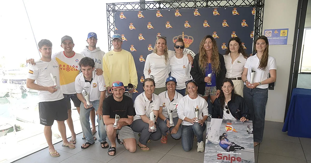 Marina Gallego y Carmen Herrero, del Real Club Mediterráneo, subcampeonas de España de Snipe