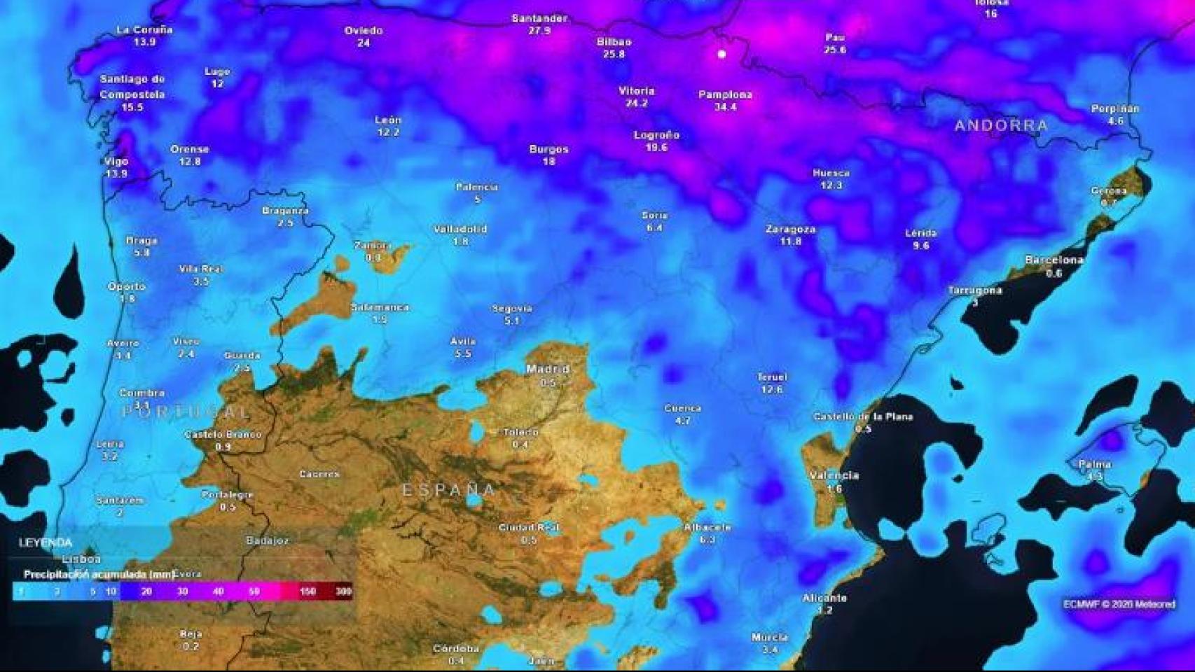 Las lluvias se resisten a abandonar Castilla-La Mancha: Albacete, en alerta de nuevo este lunes por viento y tormentas