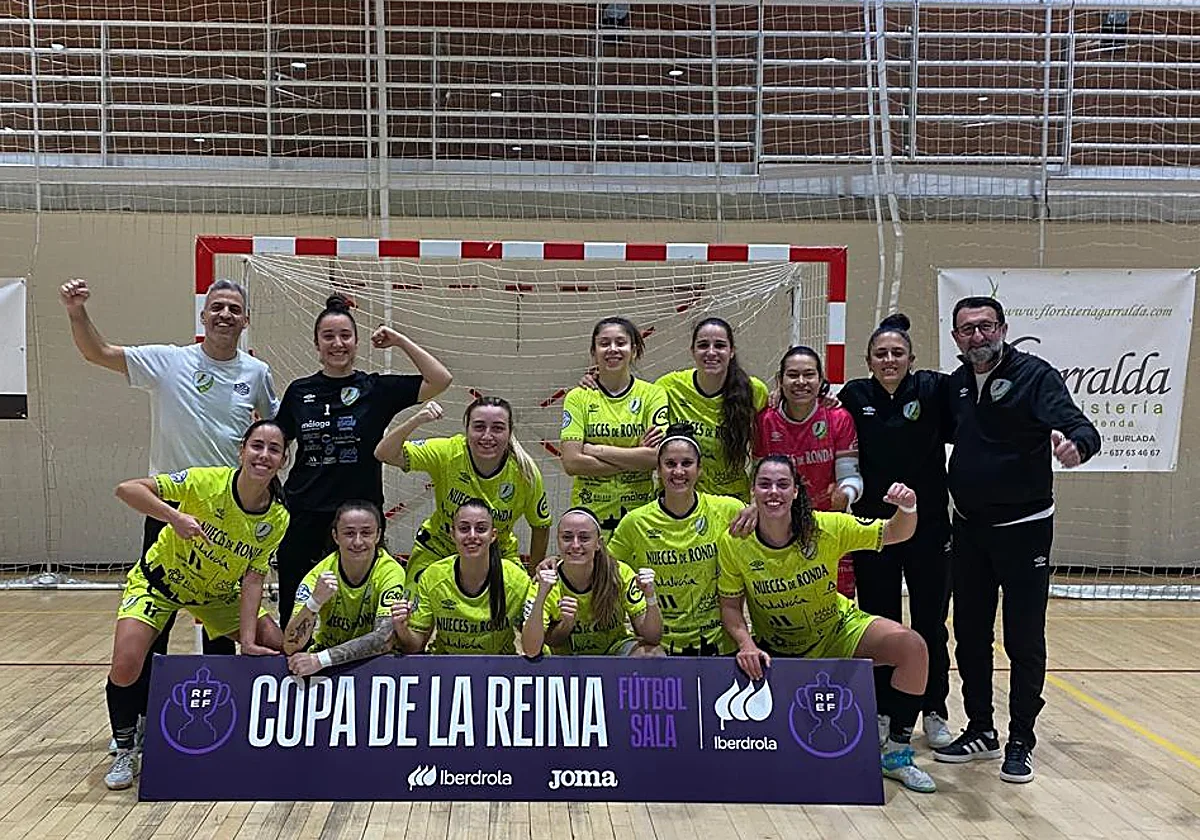 El Nueces de Ronda Atlético Torcal hace historia y accede por primera vez a la fase final de la Copa de la Reina