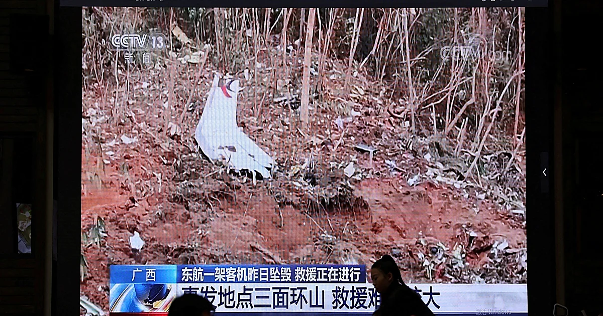 Todo apunta a que el accidente aéreo que causó 132 muertos en China en 2022 fue intencionado