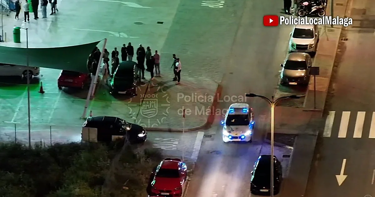Nuevo golpe a las concentraciones ilegales de coches en Málaga