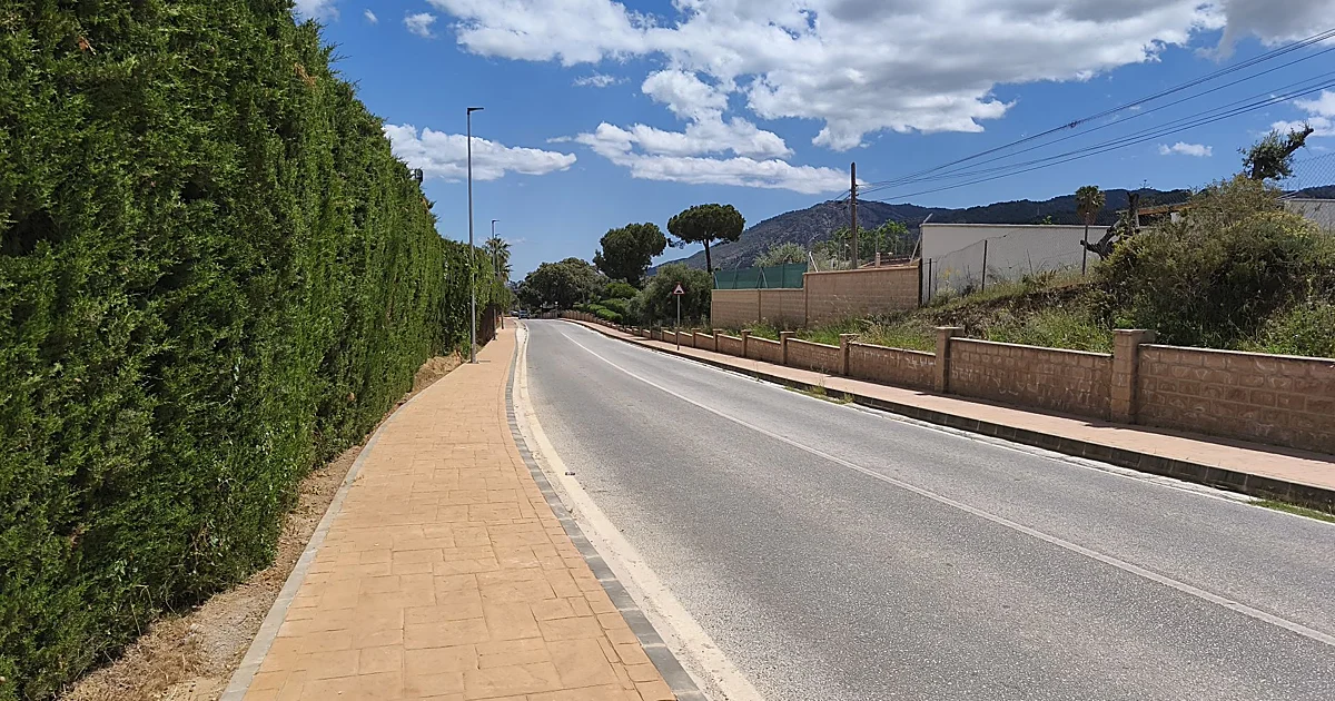 Obras para mejorar la seguridad vial en Alhaurín de la Torre