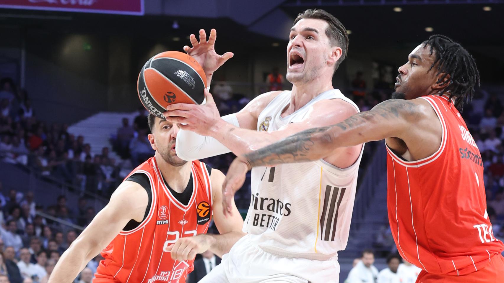 Hapoel Tel Aviv - Real Madrid, baloncesto hoy en directo: resultado, valoraciones y estadísticas en vivo del partido de la Euroliga