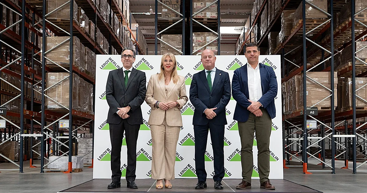 Leroy Merlin inaugura un centro logístico de 25.000 metros cuadrados en Antequera