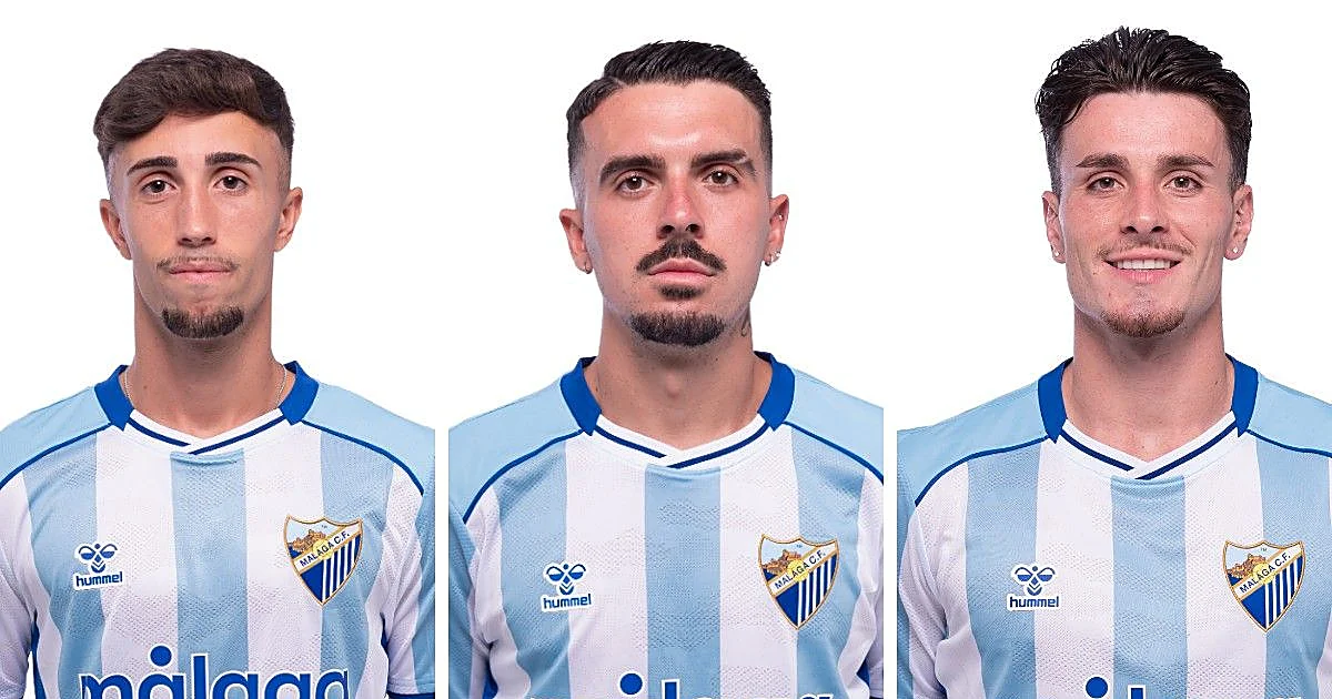 El Málaga, con tres futbolistas vitales apercibidos