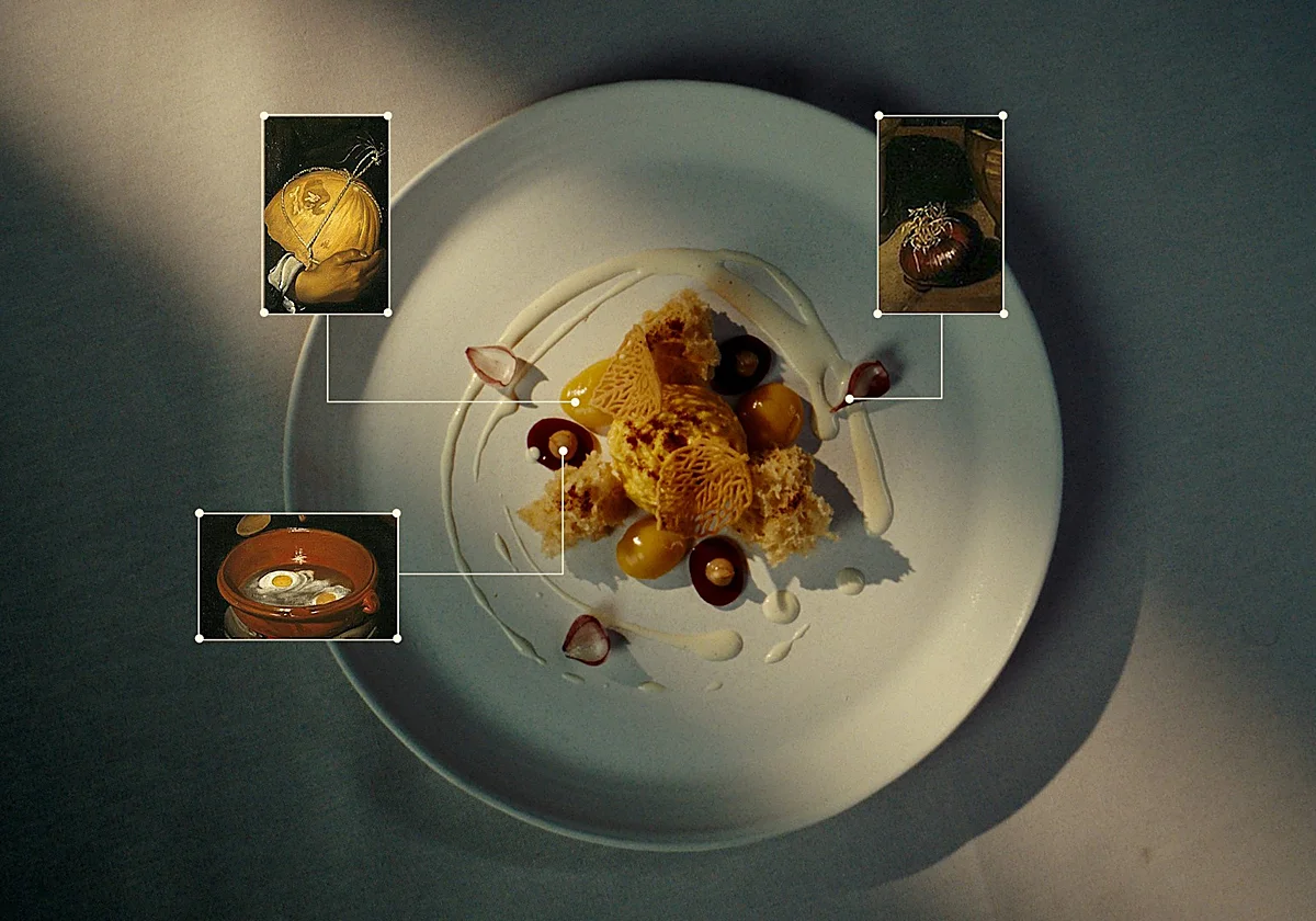 Los cocineros del restaurante malagueño Ménade convierten en plato un cuadro de Velázquez