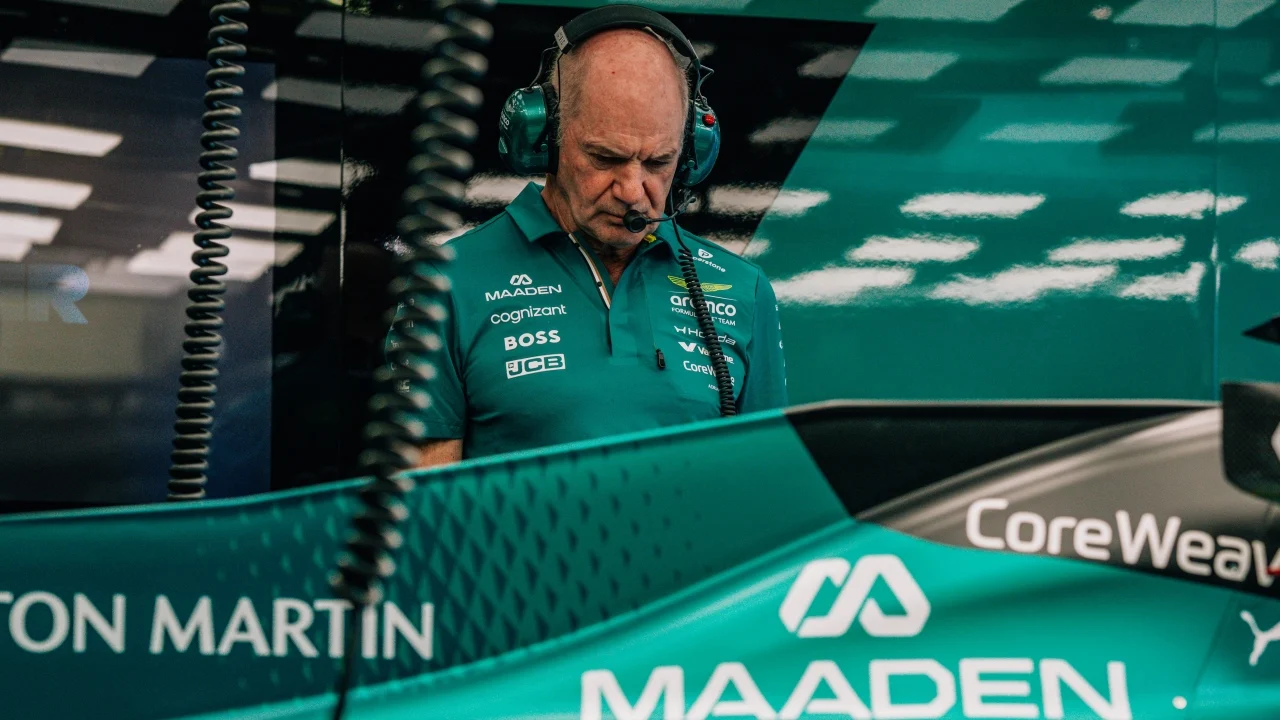 ¿Qué fue de Adrian Newey, el jefe del equipo Aston Martin de Fórmula 1?