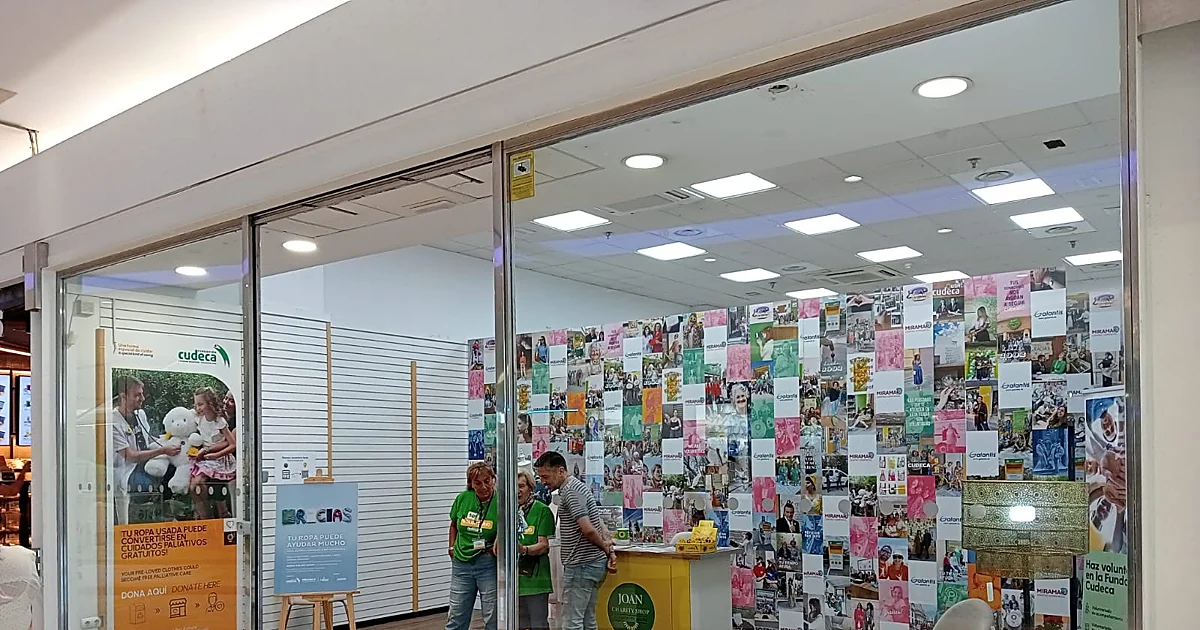 Fuengirola shopping centre joins forces with Cudeca to support palliative care