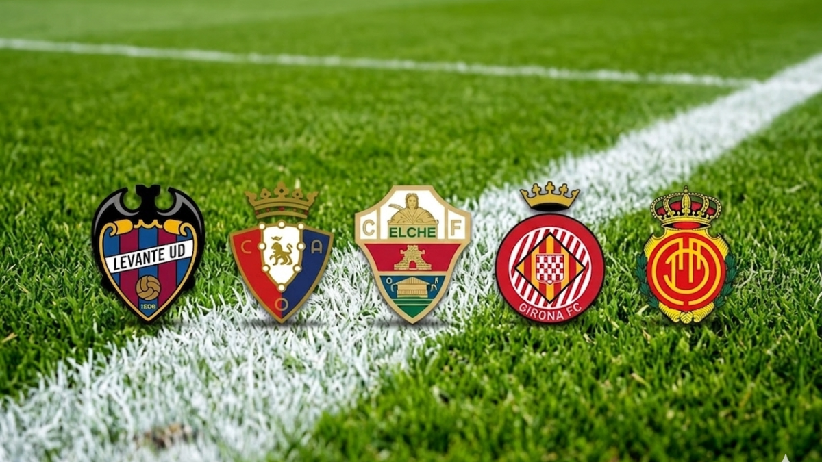 ¿Qué necesitan Levante, Osasuna, Elche, Girona y Mallorca para salvarse?