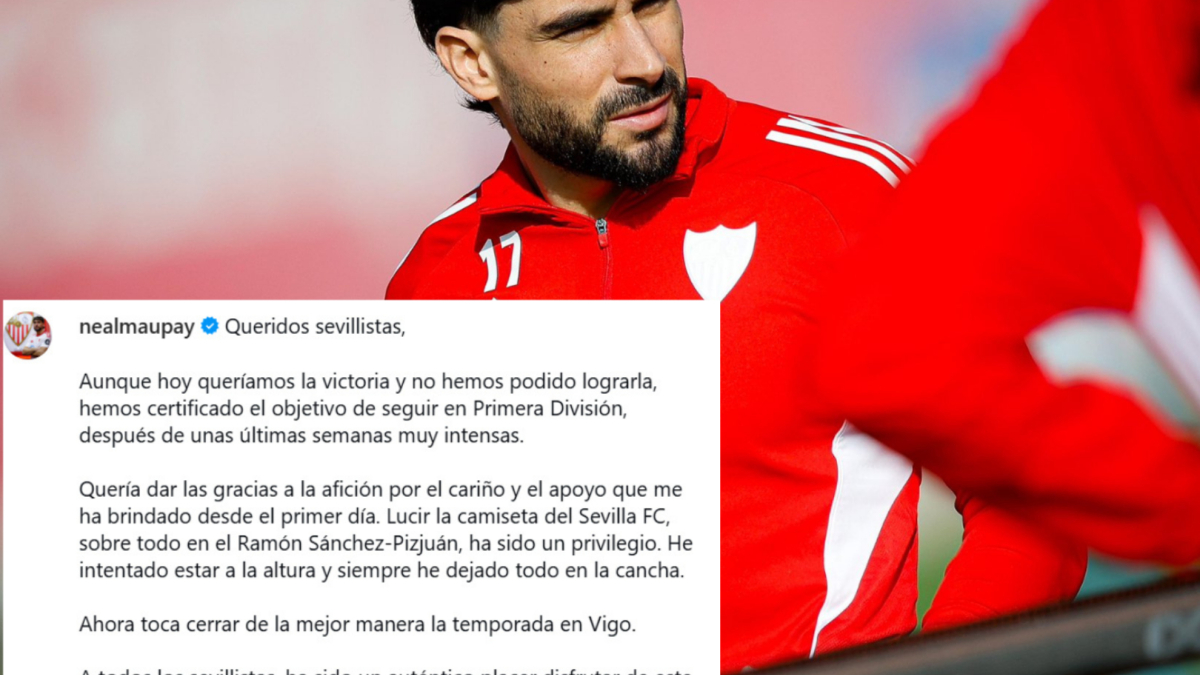 Maupay se despide del sevillismo: "Lucir esta camiseta ha sido un privilegio"