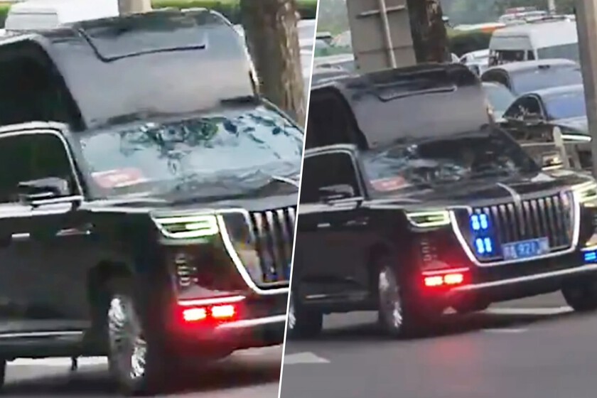 El hombre más poderoso del planeta se desplaza en un SUV chino con un techo descomunal. Tiene todo el sentido por culpa de los drones