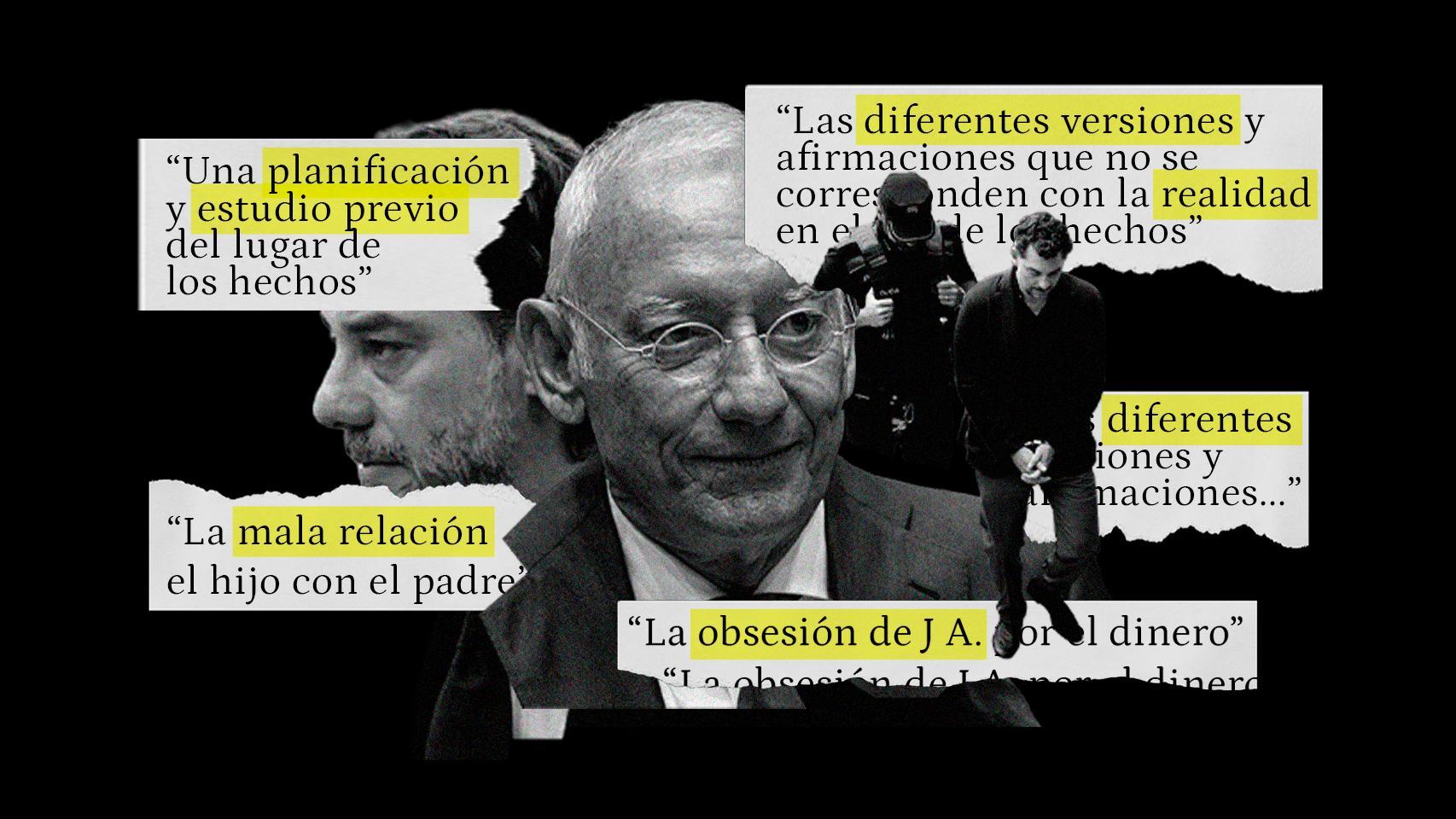 Los 9 "indicios racionales de homicidio" que ve la jueza en el caso Andic: Jonathan fue 3 veces al sendero días antes de la caída