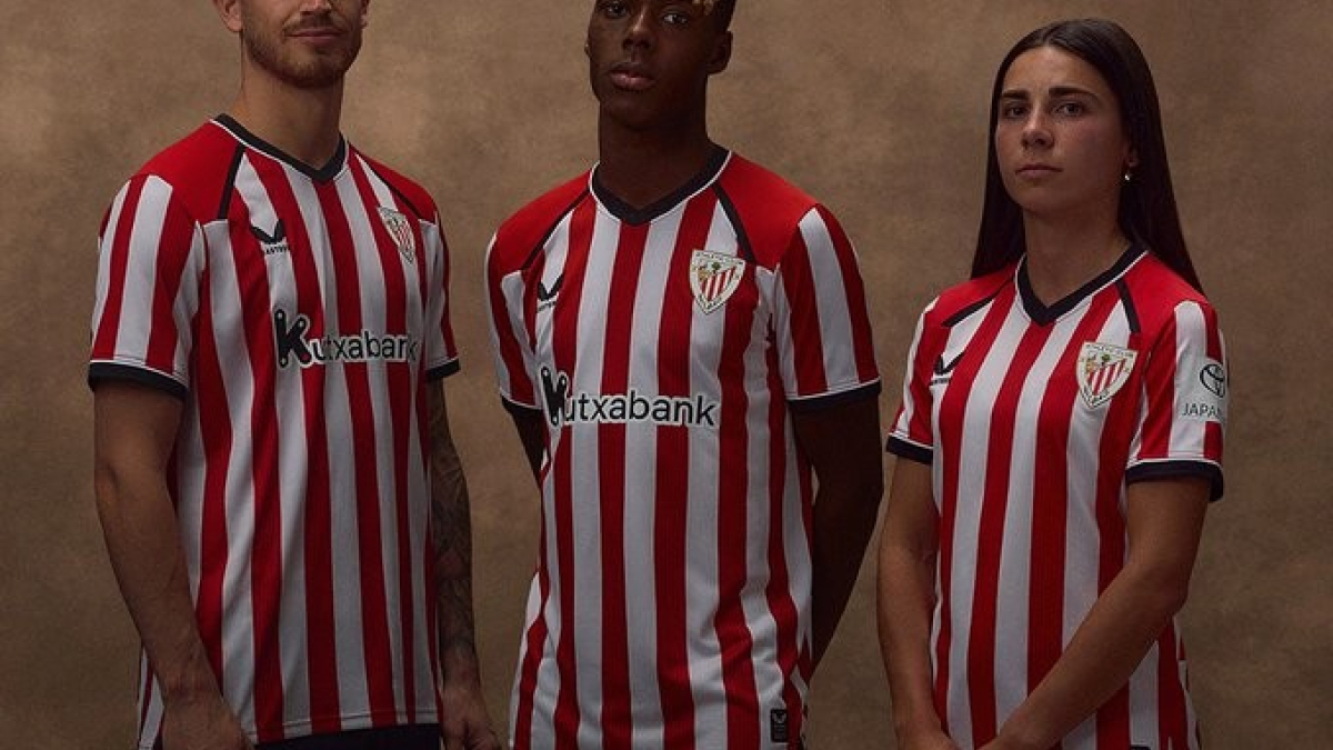 El Athletic estrenará en el Bernabeú su camiseta oficial del curso 26-27
