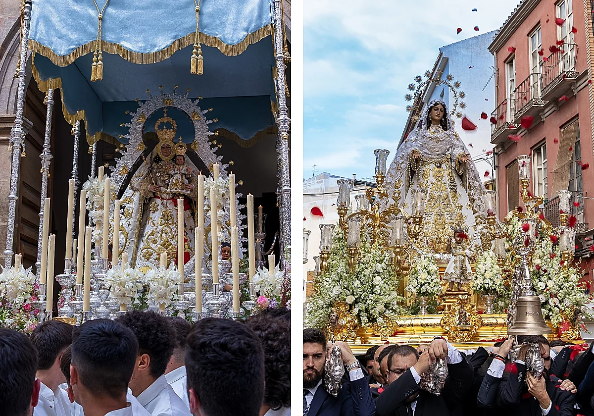 Las Vírgenes del Rocío y Araceli procesionan este fin de semana